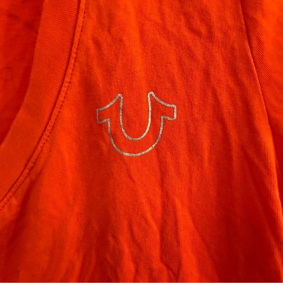 NWOT True Religion Buddha Stamp Slim V Tee - Picture 4 of 4